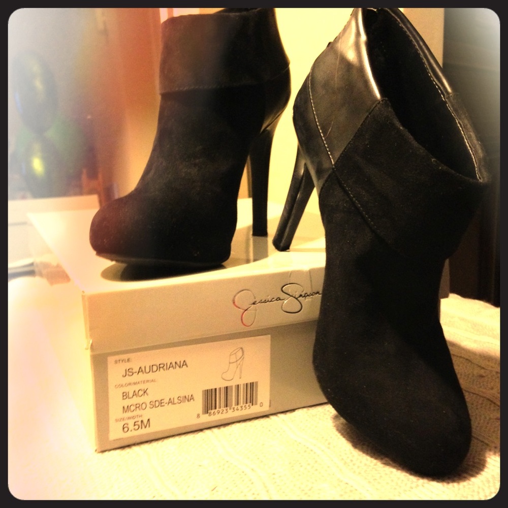 Jessica Simpson Audriana high heel booties